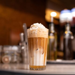 Banana Maple Iced Latte