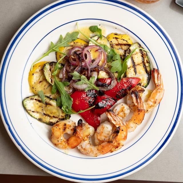 Simply Grilled Shrimp
